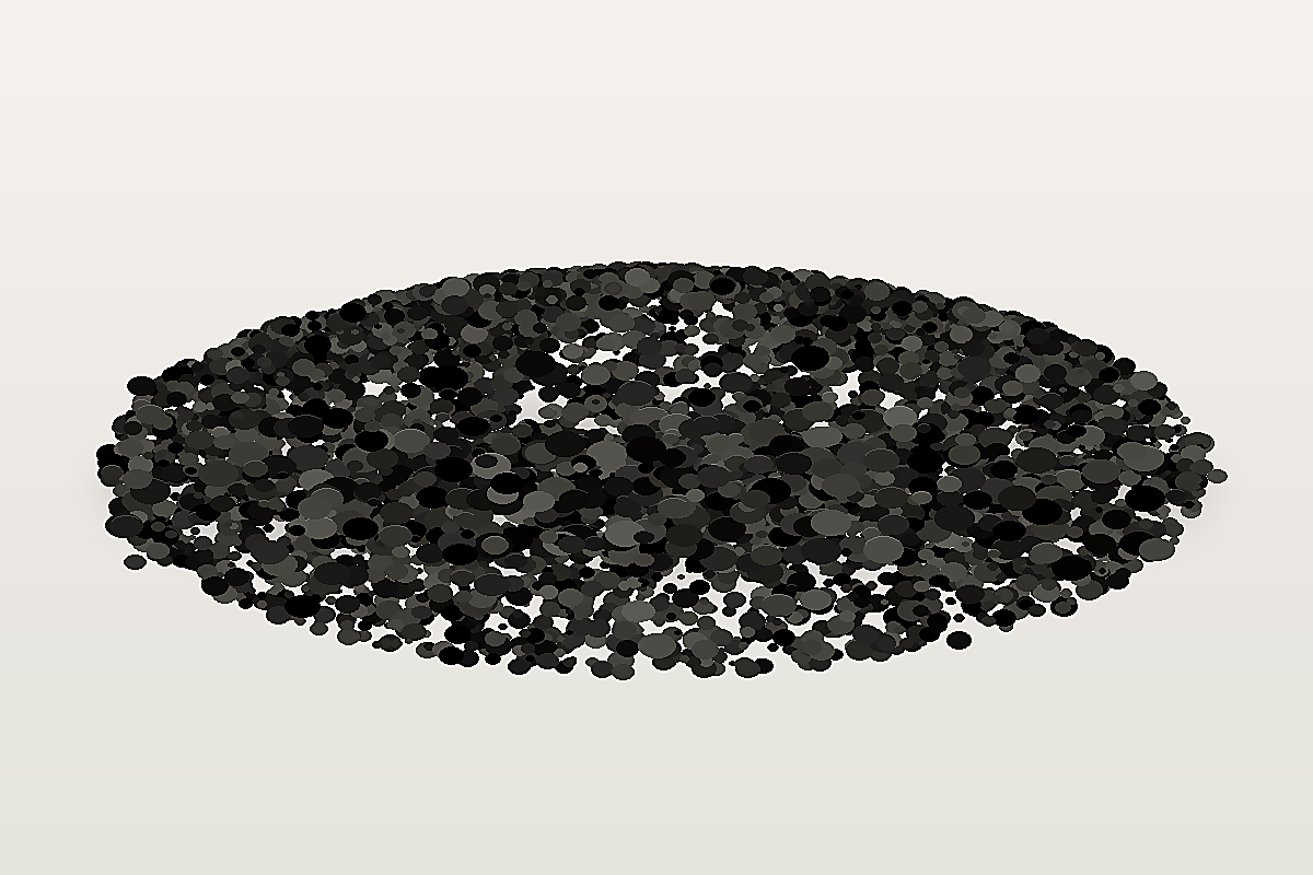 Activated carbon filter media