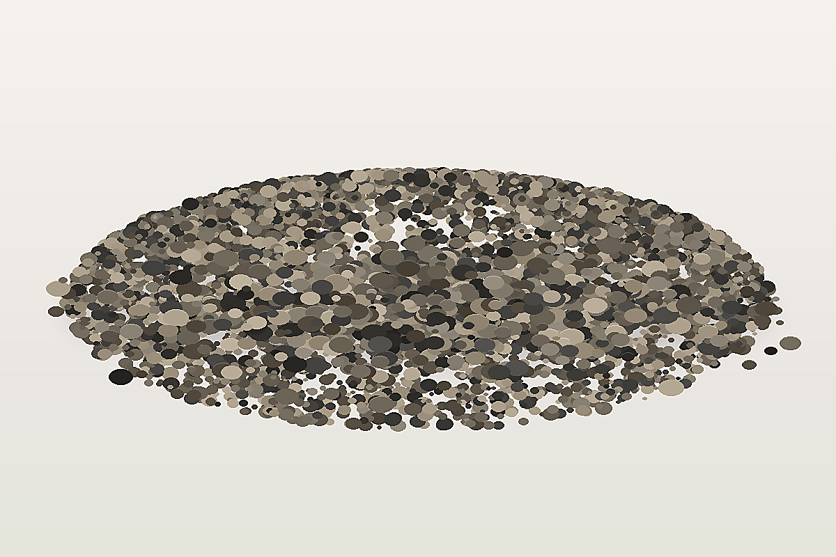 Filter gravel support media