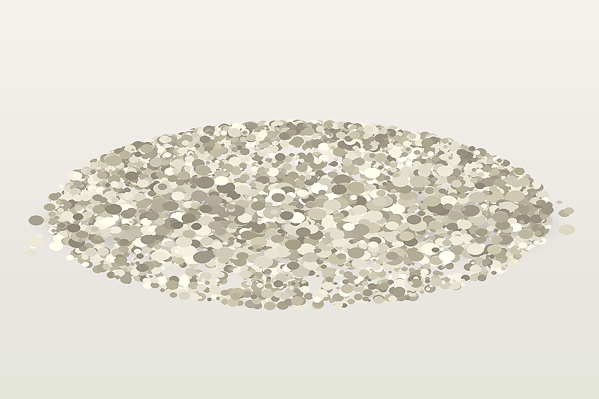 Quartz sand filter media